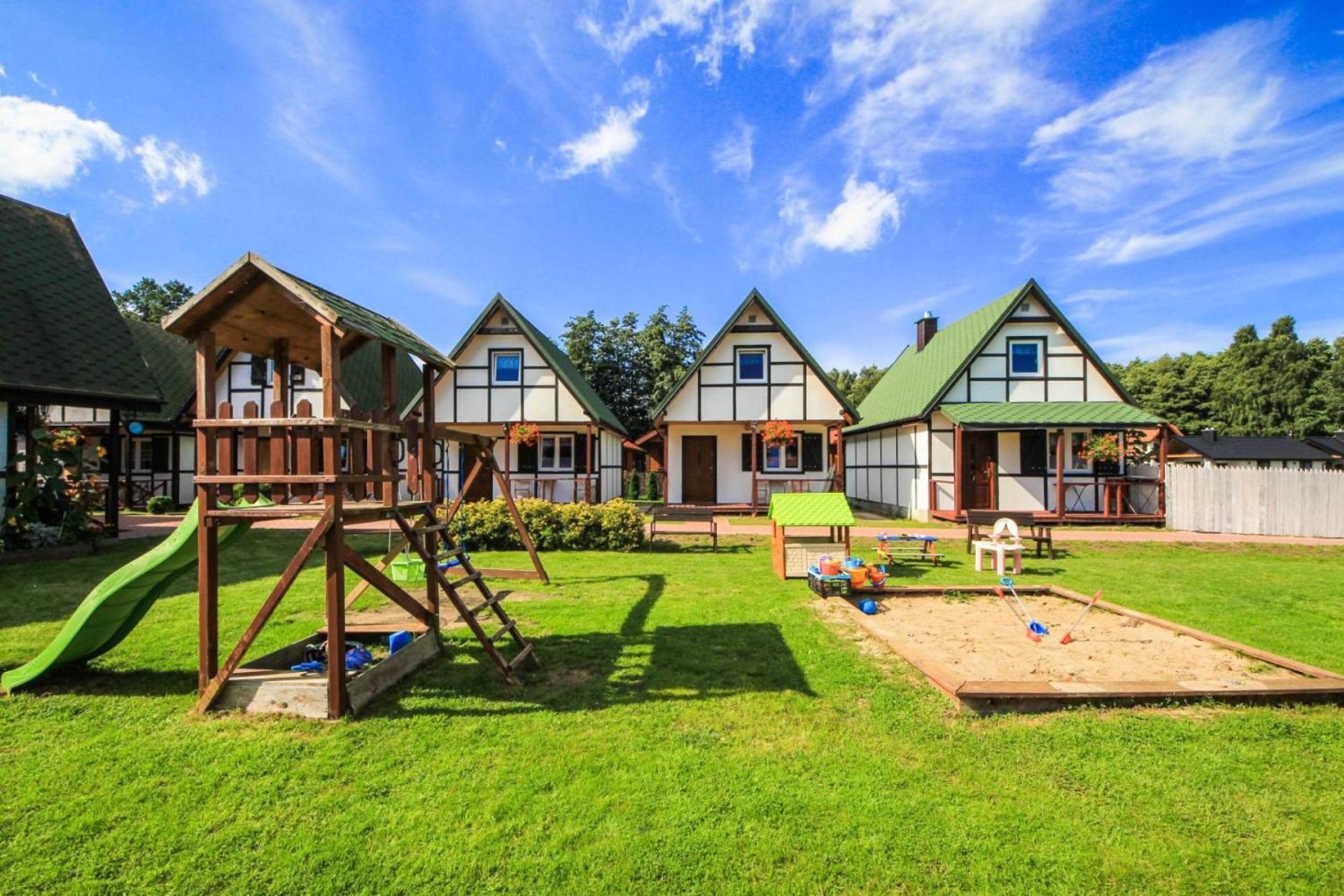 Vila Skrawek Nieba Dąbki Exteriér fotografie
