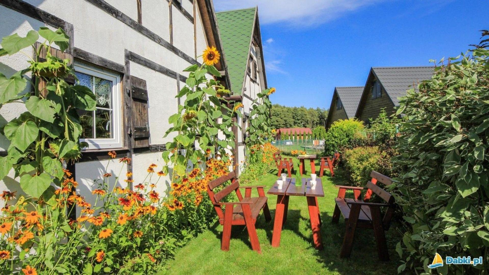 Vila Skrawek Nieba Dąbki Exteriér fotografie
